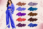 Realistic Procreate Velvet Texture, a Brush Add-On by HopeArtIllustration (Thumbnail 3 of 5)