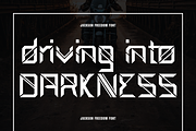 Jackson Freedom - Futuristic Font, a Sans Serif Font by 177Studio (Thumbnail 4 of 8)