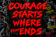 RAVANGE BUSTERS - Bold Grunge Chaos, a Handwritten Font by HypeWorksCo (Thumbnail 10 of 12)