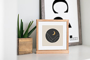 16 Abstract Sun and Mountain Prints, a Background Graphic by C Design Studio (Thumbnail 8 of 9)