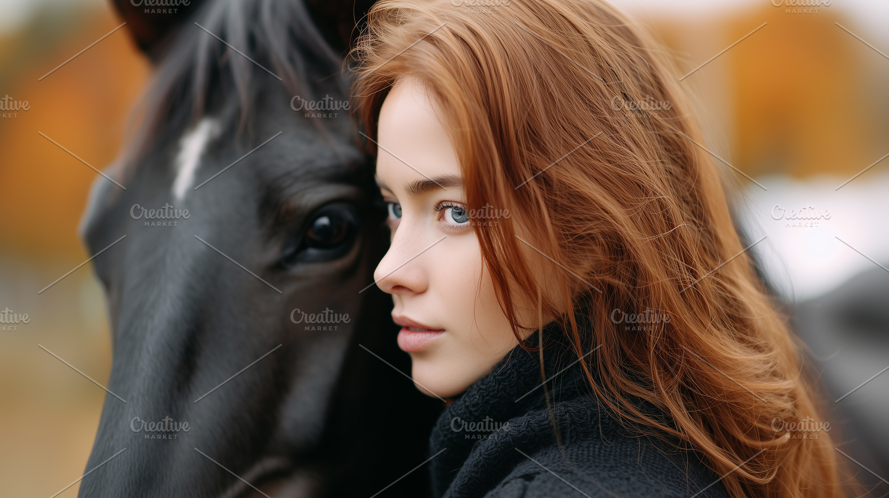Intimate portrait of a young woman, an Animal Photo by MistyDay