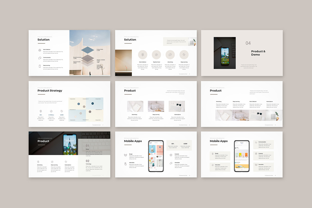 Pitch Deck PowerPoint Template, a Presentation Template by CreativityForest (Photo 7 of 16)
