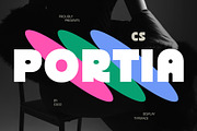 CS Portia – Bold Font, a Sans Serif Font by Craft Supply Co. (Thumbnail 1 of 8)