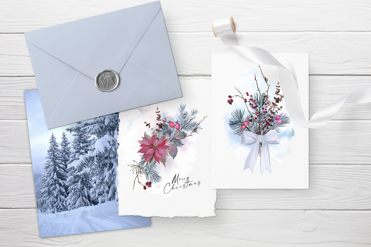 Polar night - winter collection, a Seasonal Illustration by Vasmila (Photo 8 of 17)