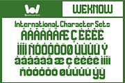 The More You font, a Sans Serif Font by weknow (Thumbnail 7 of 7)