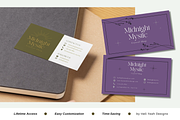 Elegant Business Cards Templates, a Business Card Template by Hell Yeah Designs (Thumbnail 5 of 7)