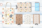 Happy Holidays watercolor set, an Illustration by JennyColorArt (Thumbnail 6 of 7)