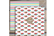 Pancake Digital Papers & Clipart, a Pattern Graphic by JennyL Designs (Thumbnail 6 of 6)