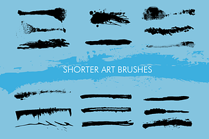 60 Messy Illustrator Brushes