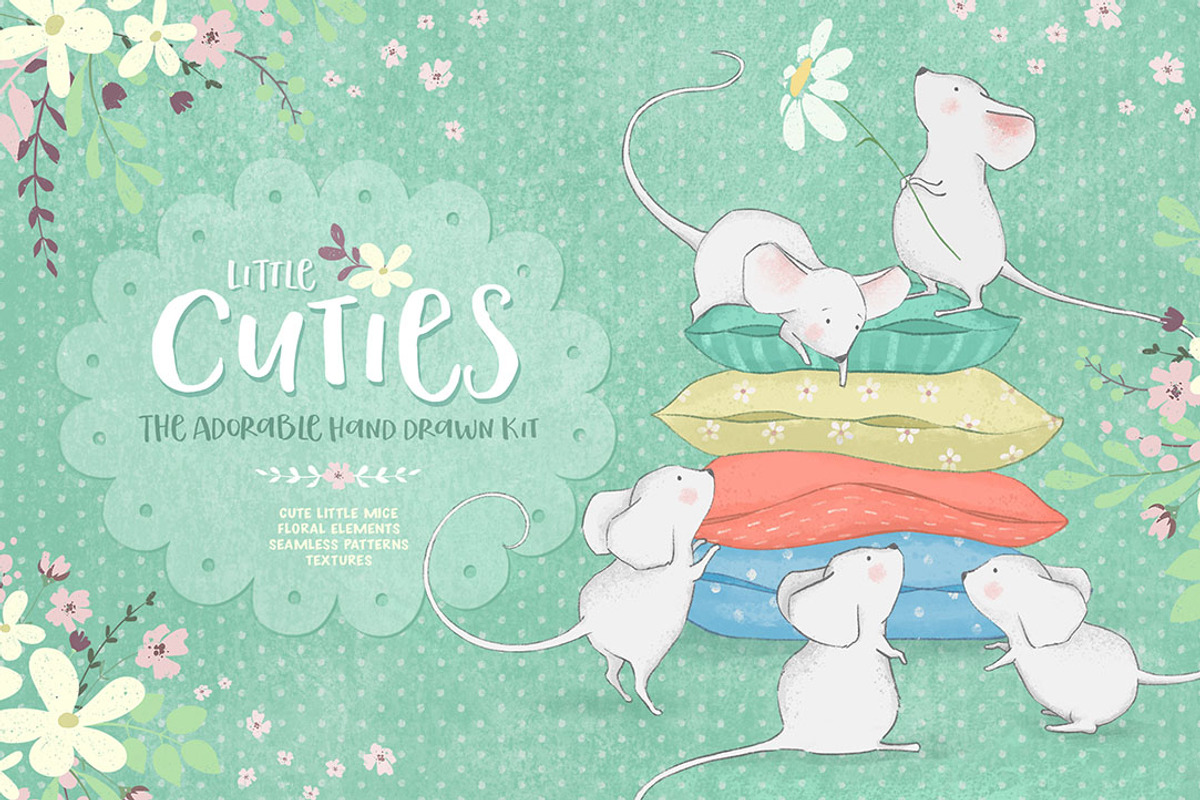 Little Cuties Illustrations, an Animal Illustration by Eva Katerina (Photo 1 of 14)