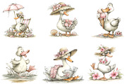 Beach Summer Goose PNG, a Seasonal Illustration by Designking (Thumbnail 4 of 5)