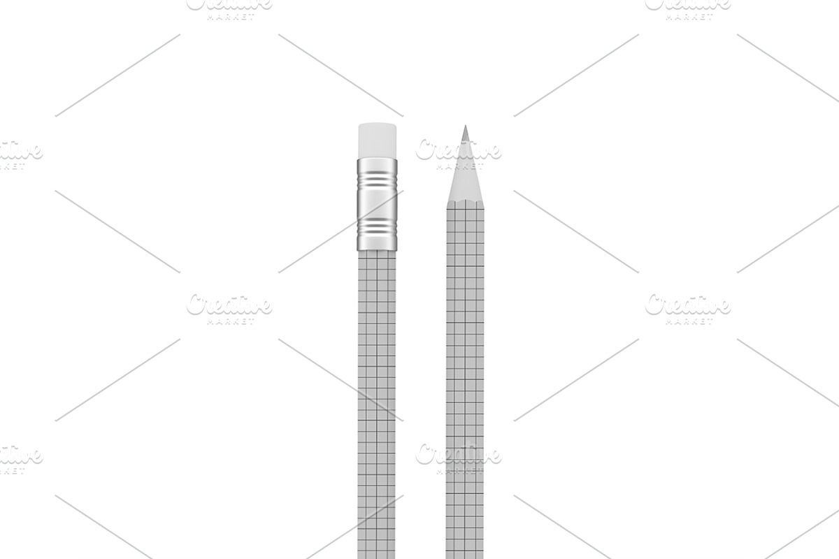 Pencil Mockup, a Pens & Pencil Mockup by Qaleb Studio