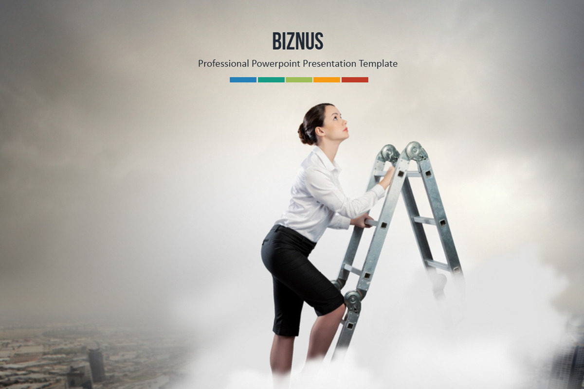 Biznus Presentation Template, a Presentation Template by Creative Slides (Photo 1 of 9)