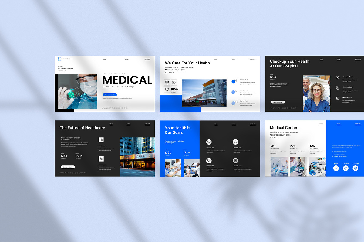 Medical Presentation Template preview 8