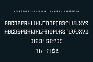 Black Deseron Font