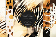 Abstract Safari Backgrounds, a Texture Graphic by PeDe Designs (Thumbnail 4 of 9)