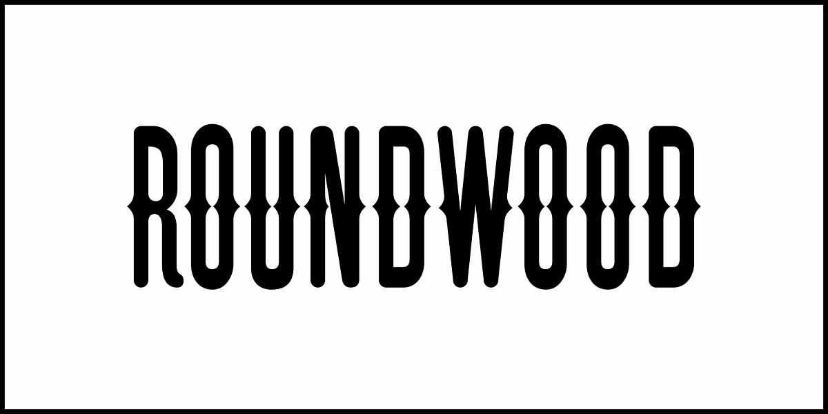 Roundwood JNL, a Font by Jeff Levine Fonts (Photo 2 of 5)