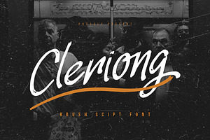 Cleriong Brush Script Font