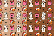 Groovy Chritmas Pack, a Seasonal Illustration by DeniDiaz (Thumbnail 6 of 10)