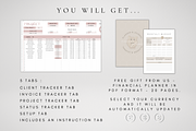 Client Tracker Spreadsheet, a Templates & Theme by BRANDcontent (Thumbnail 6 of 8)