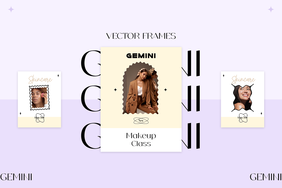 Gemini Instagram Templates, a Social Media Template by UI2D (Photo 4 of 10)