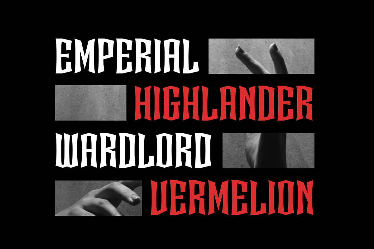 Marnos Fantasy Display Font, a Sans Serif Font by RantautypeStudio (Photo 5 of 17)