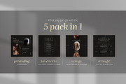 Bundle Pack 5in1 Canva Template, a Social Media Template by Brandearth RRGraph (Thumbnail 19 of 19)