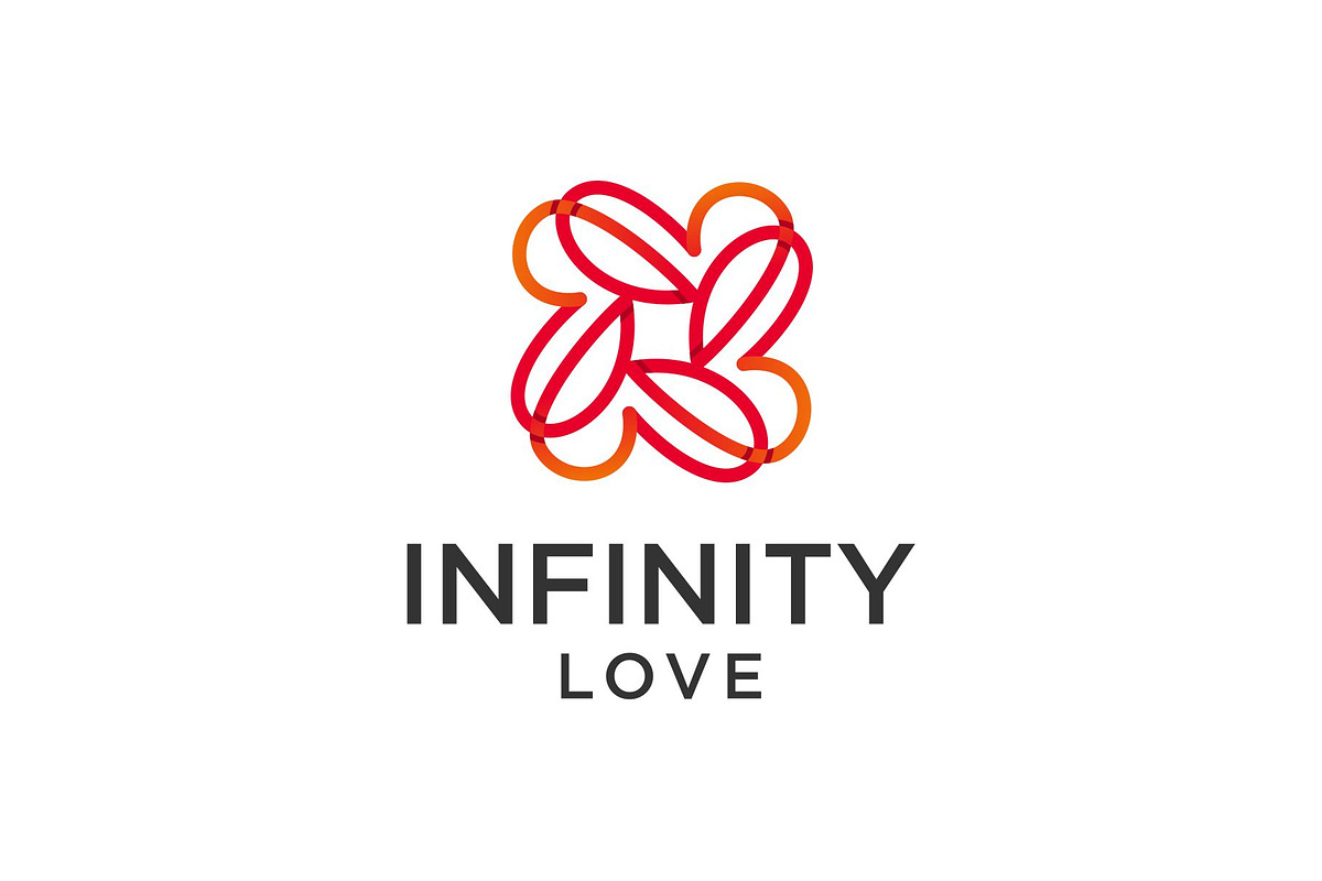 Infinity Love Logo, a Branding & Logo Template by Buqancreative (Photo 1 of 2)
