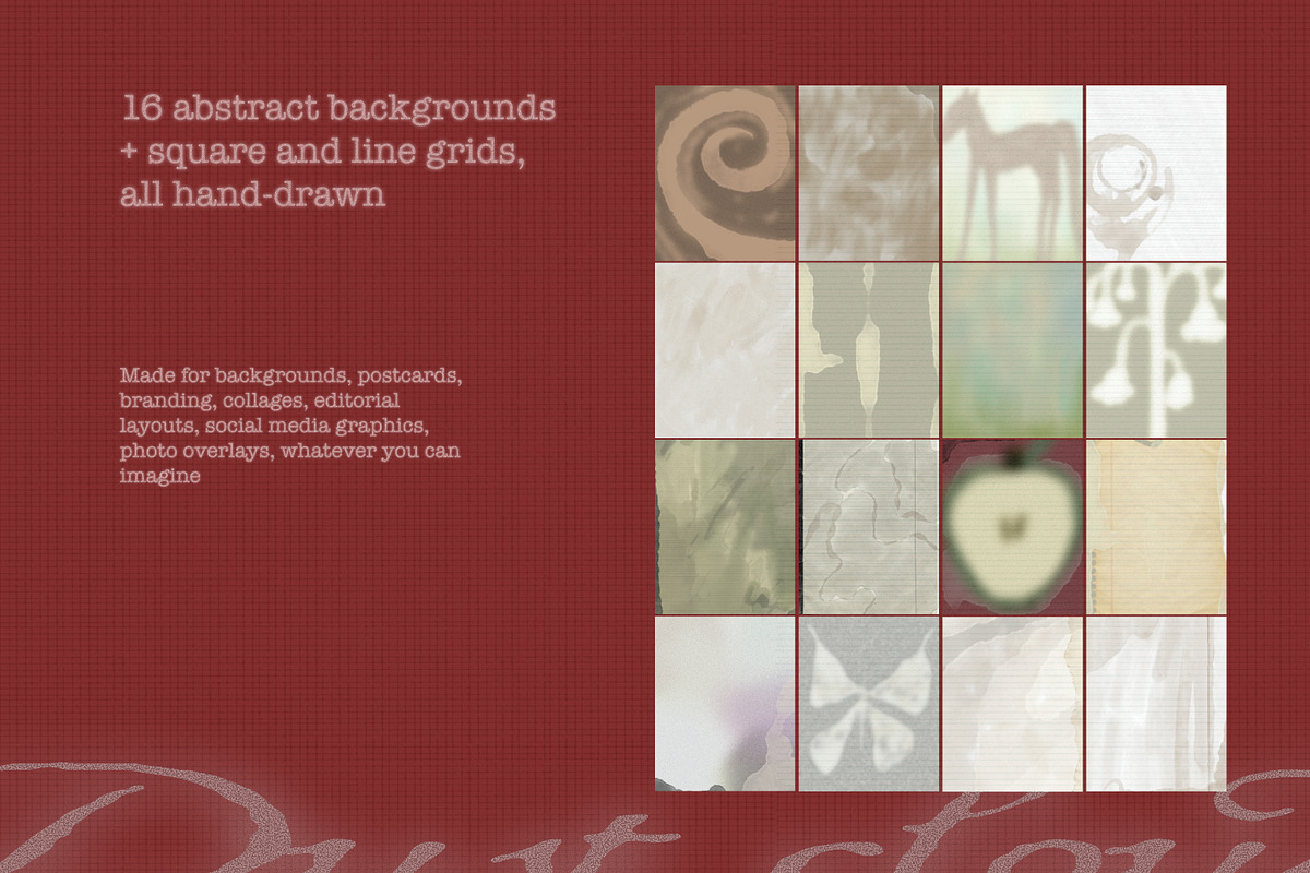 Hand-Drawn Retro Grids & Blur, a Background Graphic by NES.project (Photo 2 of 10)