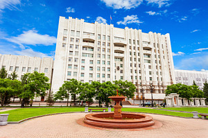 Khabarovsk krai government building, a Photo by saiko3p
