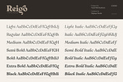 Reigo Complete Family, a Font by Digitype Studio (Thumbnail 2 of 15)