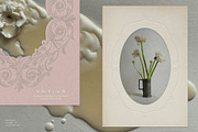 Embroidered Embossed Paper Frames, a Texture Graphic by alonahaidash (Thumbnail 4 of 20)