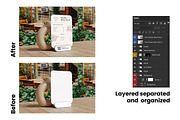 Tropical Table Menu Mockup, an Advertising Mockup by My Code Std (Thumbnail 6 of 6)