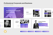 Corporate and Business Slides, a Presentation Template by Antstheme (Thumbnail 1 of 2)