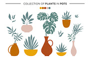 MODERN abstract shapes and plants, a Decorative Illustration by EkaterinaKiriy (Thumbnail 3 of 12)