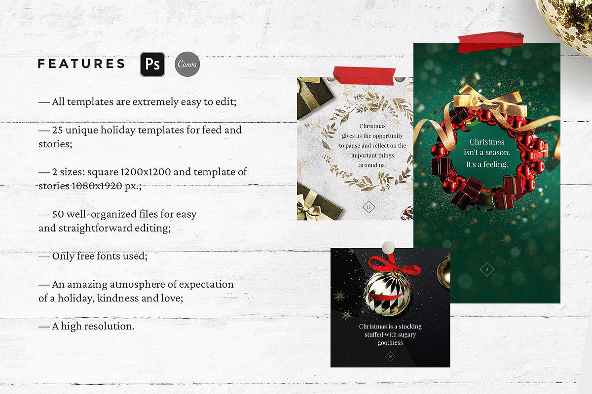 Advent Calendar Instagram | Canva, a Social Media Template by BigWeek (Photo 8 of 8)