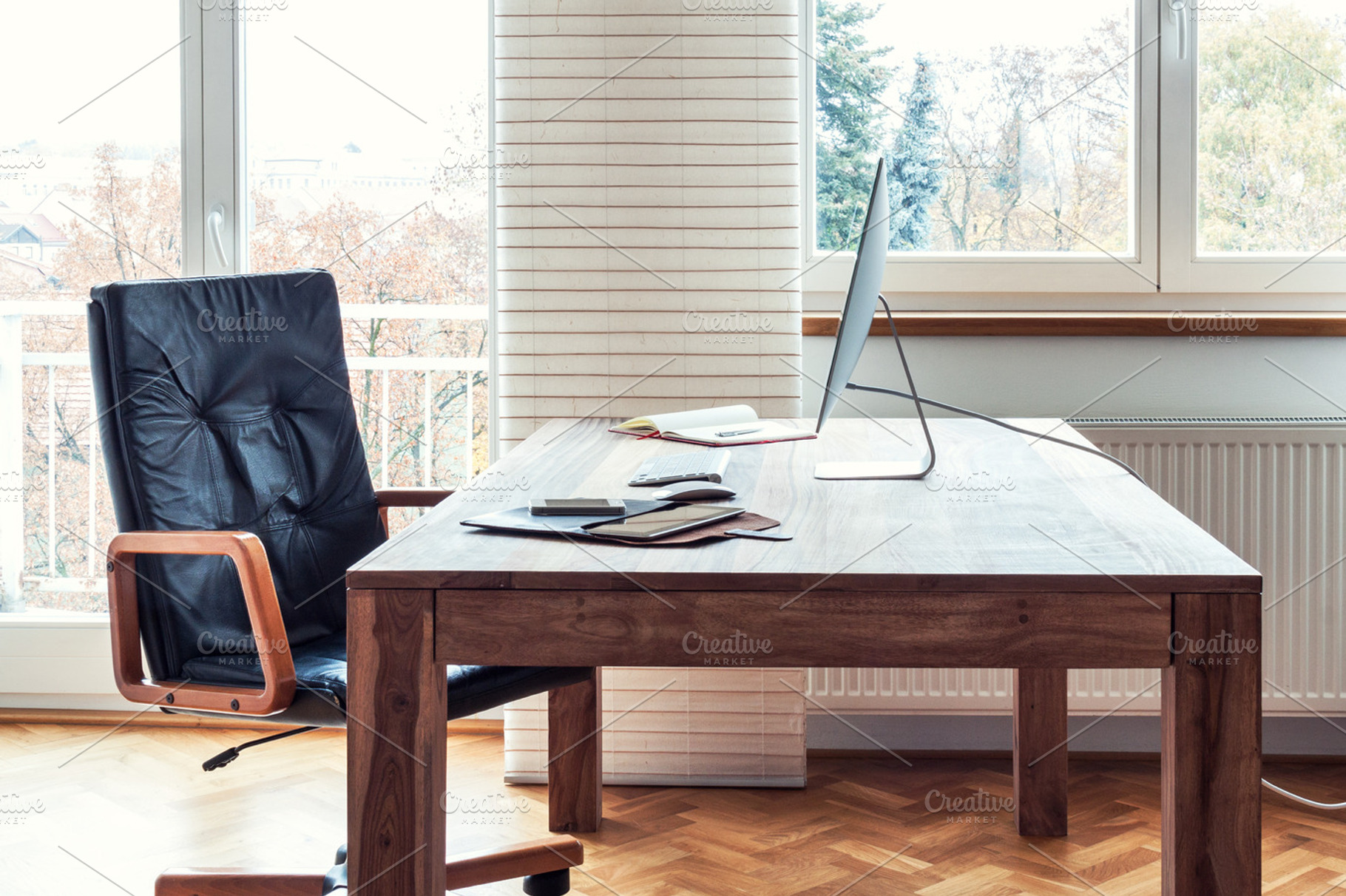 Home office containing study, business, and office, a Business Photo by Marian Kadlec