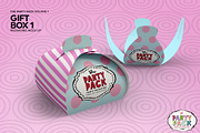 Gift Box 1 Packaging Mockup, a Cups & Container Mockup by INCDesign (Thumbnail 4 of 6)