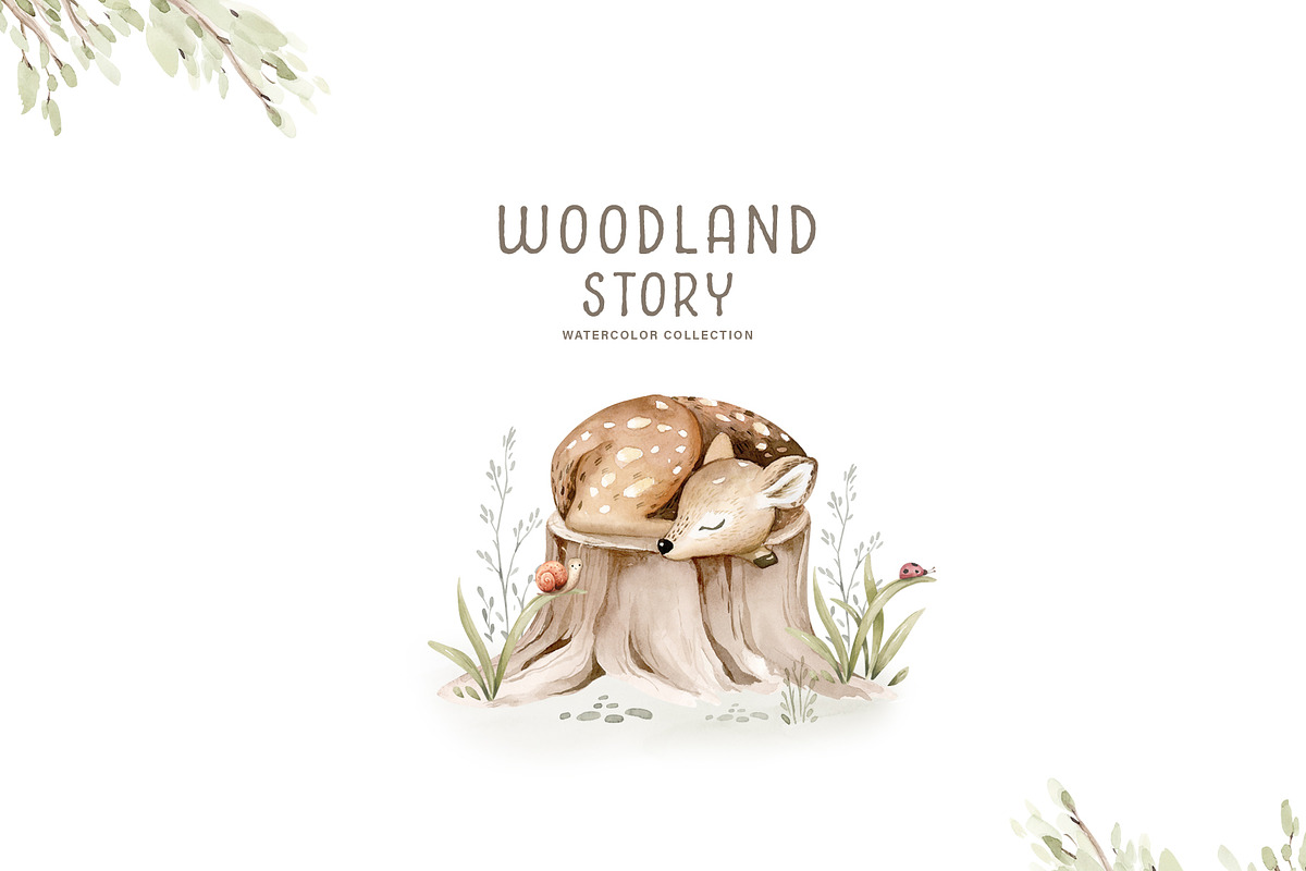 Woodland Story, an Animal Illustration by Peace ART (Photo 8 of 8)