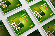 Food menu and restaurant social post, a Social Media Template by mdmijanur0187 (Thumbnail 2 of 3)