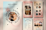 Retro Bachelorette Itinerary Canva, a Presentation Template by SKY CREATION (Thumbnail 7 of 7)