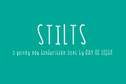 Stilts, a Sans Serif Font by Ray of Light Design (Thumbnail 1 of 4)
