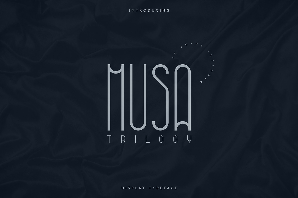Musa Display Typeface - 12 fonts