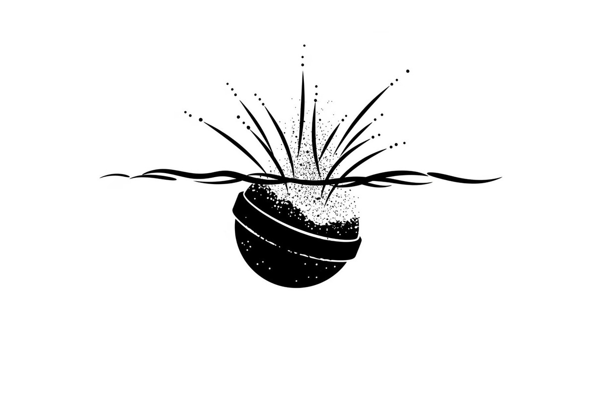 Cartoon Bomb Blast Silhouette, a Graphic by hafijul (Photo 3 of 14)