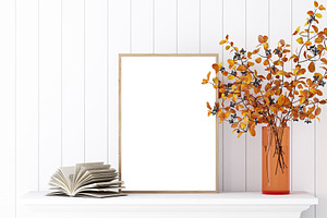 Fall Frame Mockups PSD JPG - 06