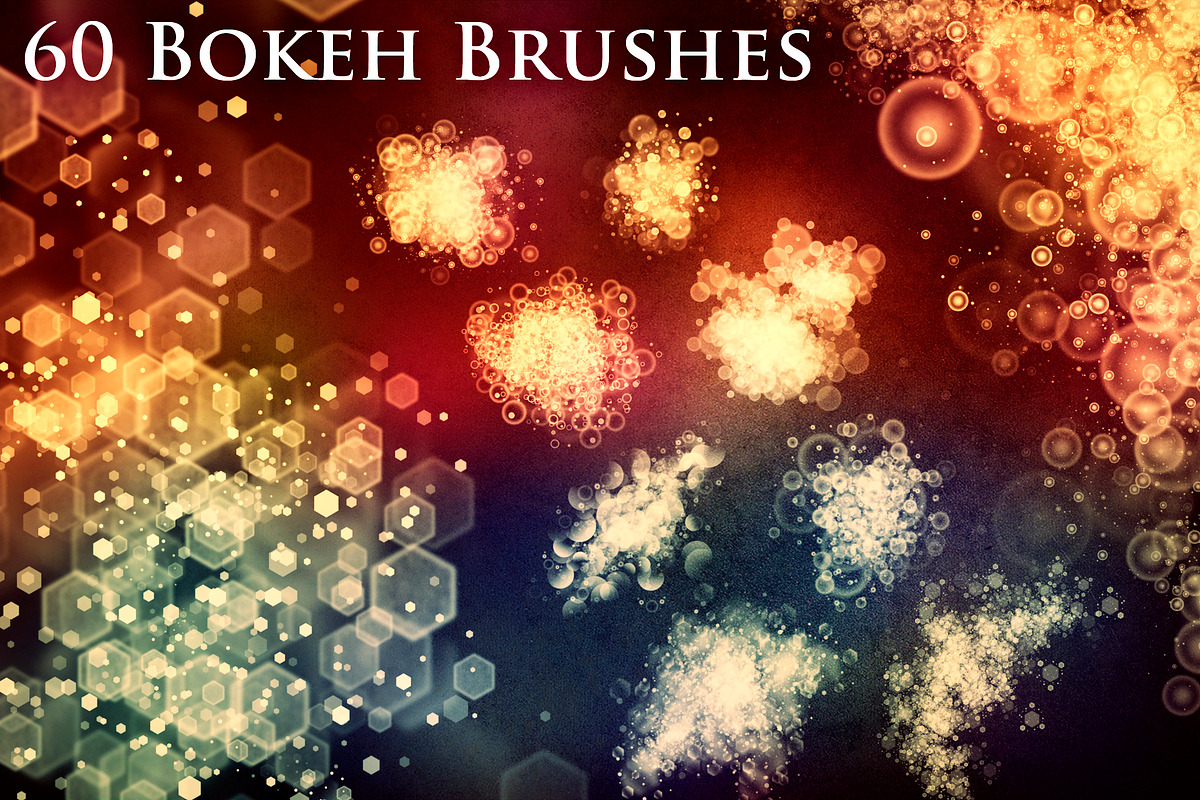 60 Bokeh Brushes & PNGs, a Brush Add-On by xresch (Photo 1 of 14)