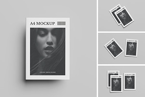 A4 Brochure Mockup