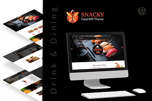 Snacky - Food WP Theme