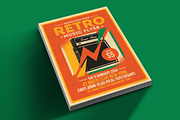 Retro Music Flyer Amplifier, a Flyer Template by Muhamad Iqbal hidayat (Thumbnail 1 of 4)