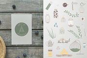 Glamping houses, nature & signposts, an Animal Illustration by Purrga (Thumbnail 5 of 10)